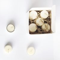 Bougies réchaud à la cire de colza – Image 3